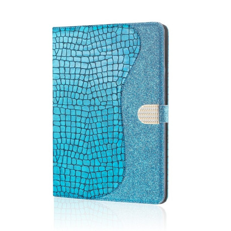 Чохол-книжка Glitter Stitching Crocodile для iPad Mini 4/3/2/1 - синій