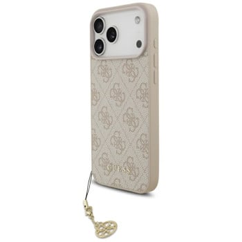 Оригинальный чехол Guess 4G Charms Collection с MagSafe на iPhone 17 Pro Max - Pink