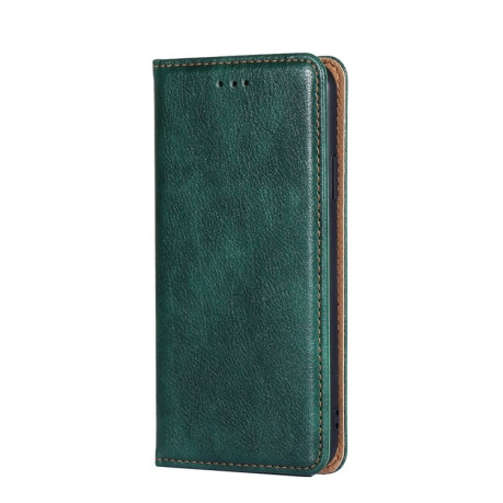 Чехол-книжка Gloss Oil Solid для Xiaomi Redmi Poco C55/Redmi 12C/11A - зеленый