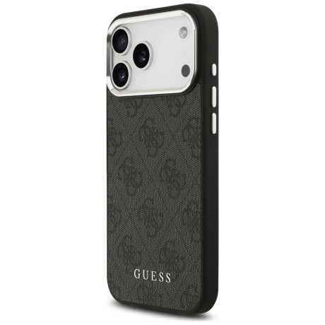 Оригинальный чехол Guess 4G Classic Logo с MagSafe на iPhone 17 Pro Max - black