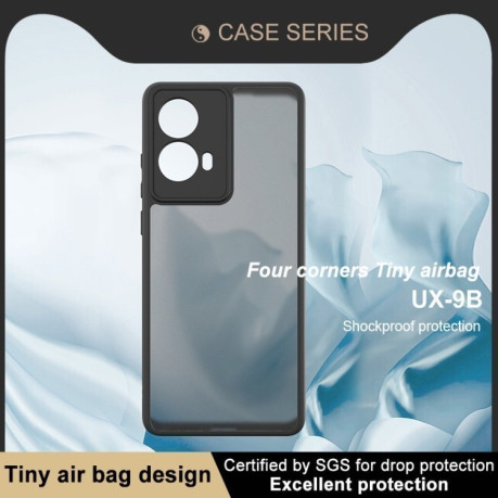 Ударозащитный чехол imak UX-9B Series Four-corner Airbag Shockproof на Motorola Moto G85 / S50 Neo - черный