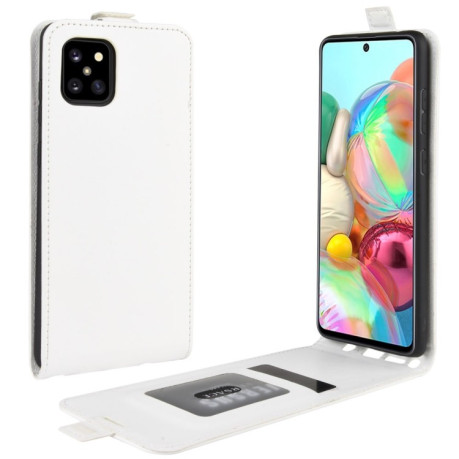 Фліп-чохол R64 Texture Single на Samsung Galaxy A81 / M60S / Note 10 Lite- білий