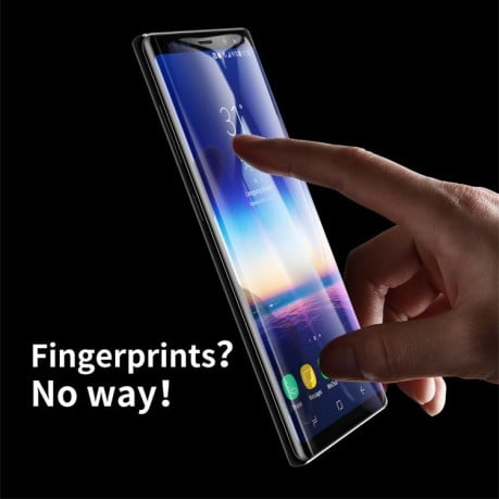 3D защитное стекло Baseus 0.3mm Curved Full Screen 9H на Samsung Galaxy Note 9-черное