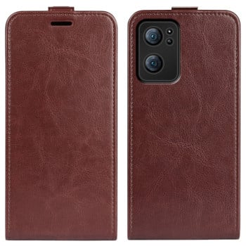 Фліп-чохол R64 Texture Single на OPPO Reno7 5G - коричневий