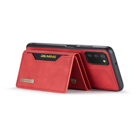 Противоударный чехол DG.MING M2 Series для Samsung Galaxy A03s - красный