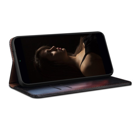 Чехол-книжка Simple Wax Crazy Horse для Realme 11 Pro 5G/11 Pro+ 5G - синий