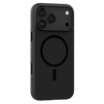 Силіконовий чохол Mutural Karen Series Liquid Silicone з MagSafe на iPhone 18 Pro Max — чорний