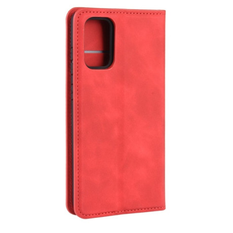 Чехол-книжка Retro-skin Business Magnetic на Samsung Galaxy S20 FE - красный