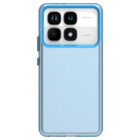 Противоударный чехол Candy Series для Xiaomi 14T - синий