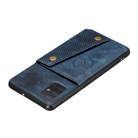 Протиударний чохол Magnetic with Card Slots Samsung Galaxy A52/A52s - синій