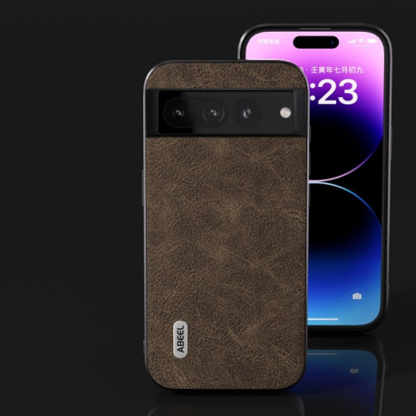 Протиударний чохол ABEEL Dream Litchi Texture PU для Google Pixel 8 Pro - хакі