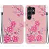 Чохол-книжка Colored Drawing Series  для Samsung Galaxy S25 Ultra 5G - Blossoms