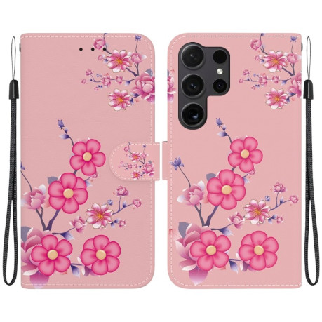 Чохол-книжка Colored Drawing Series  для Samsung Galaxy S25 Ultra 5G - Blossoms