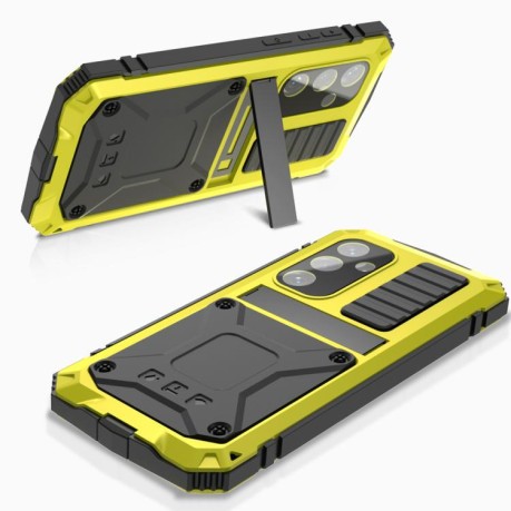 Противоударный чехол R-JUST Life Waterproof для Samsung Galaxy S25+ 5G - желтый
