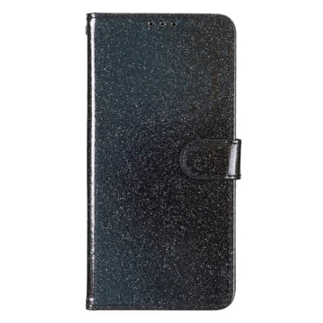 Чехол- книжка Glittery Powder на Samsung Galaxy A05 - черный