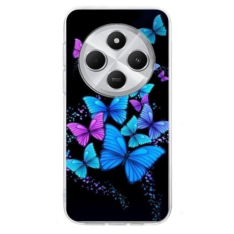 Чохол Colorful Painting Pattern TPU для Xiaomi Redmi 14C 4G/Poco C75/Redmi A4 5G - Color Butterflies