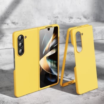 Протиударний чохол Skin feeling Folding Shockproof для Samsung Galaxy Fold 6 5G - жовтий