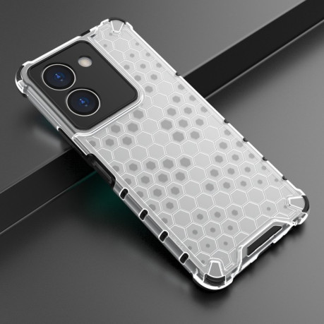 Чохол протиударний Honeycomb для Vivo Y36 4G Global - білий