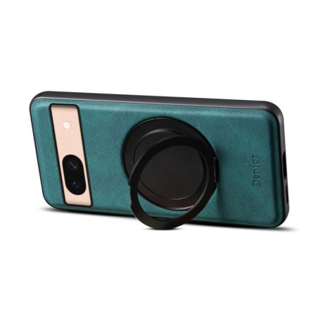 Чохол Denior A14 Skin Feel Rotating Holder MagSafe для Google Pixel 8a - синій