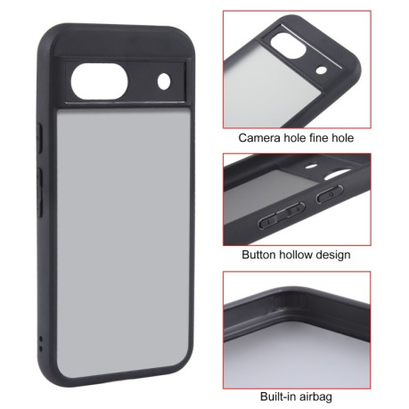 Чехол Matte Black TPU + PC для Google Pixel 8a - черный