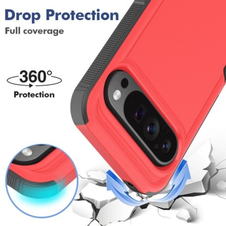 Противоударный чехол Armor 2 in 1 для Google Pixel 9 Pro XL - красный