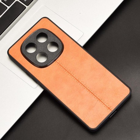 Ударозахисний чохол Sewing Cow Pattern для Redmi Note 14 Pro 4G - жовтий
