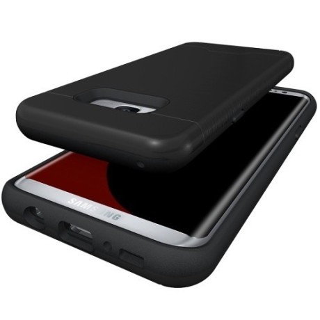 Противоударный чехол EsCase CS  с подставкой для Samsung Galaxy S8 / G950-черный