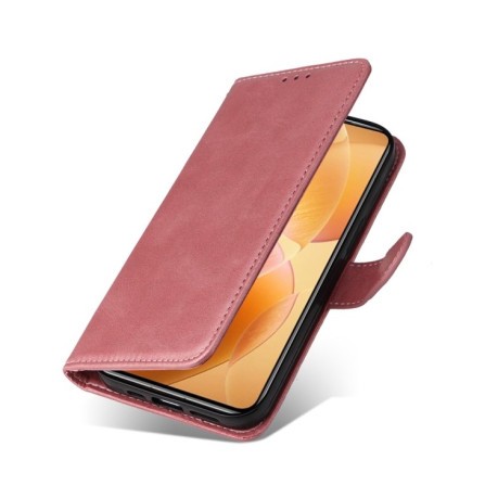 Чохол-книжка Stitching Calf Texture для Xiaomi 14T Pro - рожеве золото