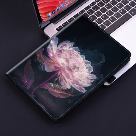 Чехол-книжка Crystal Texture Painted Leather для Xiaomi Pad 7 / Pad 7 Pro - Peony