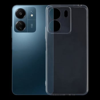 Ультратонкий силіконовий чохол 0.75mm на Xiaomi Redmi 13C/Poco C65 - прозорий.