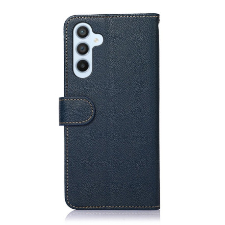 Чехол-книжка KHAZNEH Litchi Texture для Samsung Galaxy A26 5G - синий