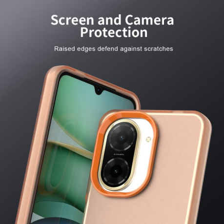 Протиударний чохол Candy Series для Xiaomi Redmi A5 4G 171.7mm / Xiaomi Poco C71 - помаранчевий