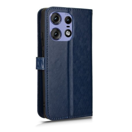 Чехол-книжка Honeycomb Dot для Motorola Edge 50 Pro - синий