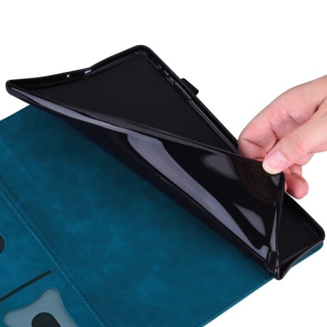 Чехол-книжка Splicing Series на Xiaomi Redmi Pad 2 Pro / Pro 12.1 — синий