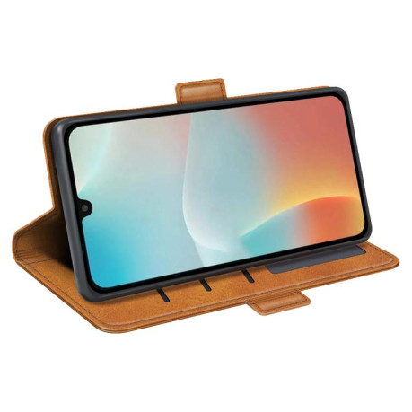 Чохол-книжка Dual-side Magnetic Buckle для на Samsung Galaxy M16/F16 - жовтий