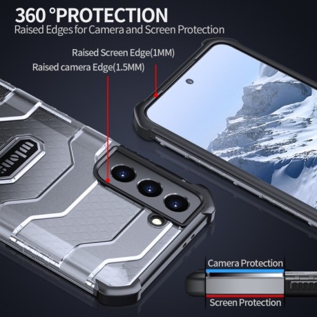 Противоударный чехол Explorer Series на Samsung Galaxy S21 Plus - синий