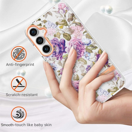 Протиударний чохол Flowers and Plants Series для Samsung Galaxy S23 FE 5G - Peony