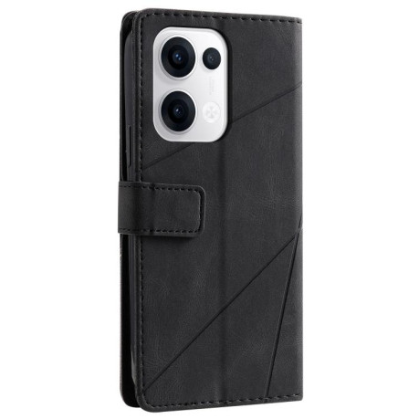 Чохол-книжка Skin Feel Splicing для OPPO Reno13 5G - чорний