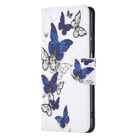 Чохол-книжка Colored Drawing Pattern для Samsung Galaxy A13 4G - Butterflies