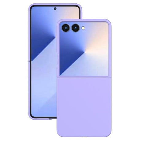 Чохол полімерний Kalebol Paint-sprayed Solid Color на Samsung Galaxy Filp 7 - фіолетовий