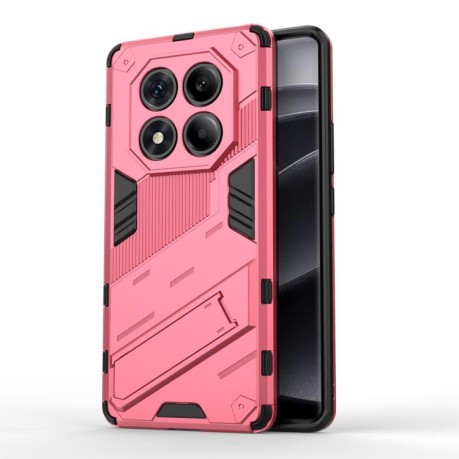 Протиударний чохол Punk Armor для Redmi Note 14 Pro 4G Global - світло-червоний