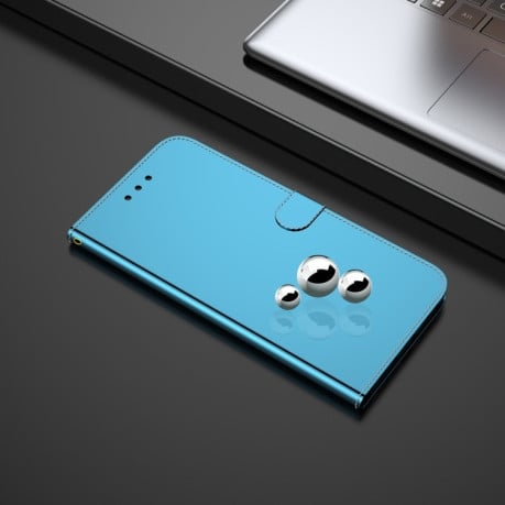 Чехол-книжка Lmitated Mirror для Xiaomi Redmi A1+/A2+ - синий