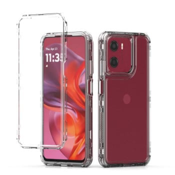 Прозрачный противоударный чехол Acrylic на Motorola Moto G05 / G15 / E15