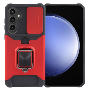 Протиударний чохол Armor Camera Shield на Samsung Galaxy S24+ 5G - червоний