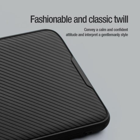 Чохол NILLKIN CamShield Prop Texture Transparent Mirror Cover MagSafe на iPhone 17 Pro - чорний