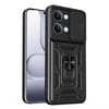 Противоударный чехол Sliding Camshield для Xiaomi Poco X8 Pro Max 5G — чёрный
