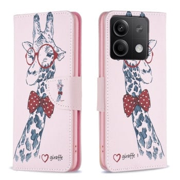 Чохол-книжка Colored Drawing Pattern для Xiaomi Redmi Note 13 4G - Deer