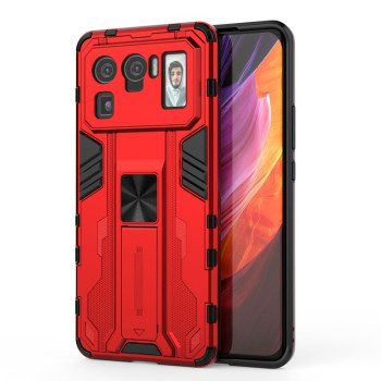 Противоударный чехол Shock-proof для Xiaomi Mi 11 Ultra - красный