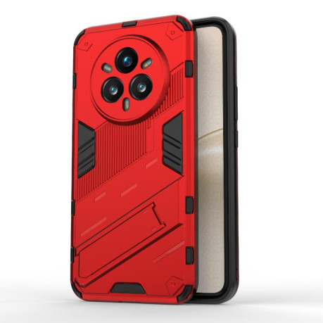 Противоударный чехол Punk Armor для Realme 14 Pro+ 5G - красный