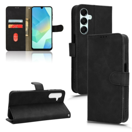 Чехол-книжка Retro Skin Feel Business Magnetic на Samsung Galaxy A16 5G - черный